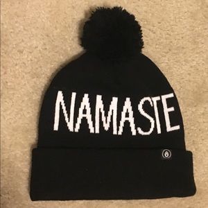 Namaste beanie by Spiritual Gangster NWOT